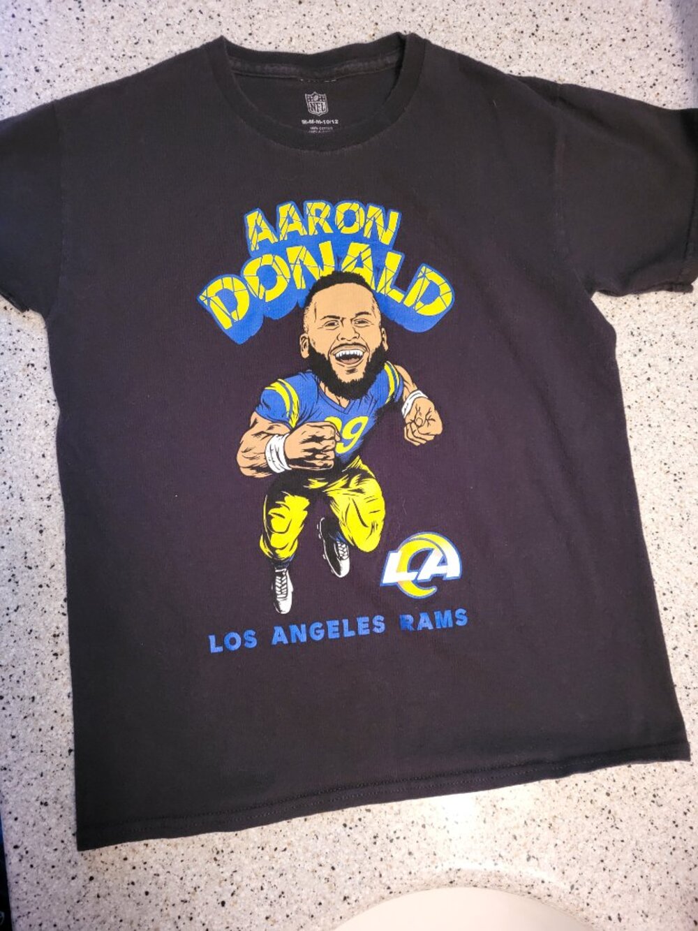 Youth Boys, T-Shirt - Arron Donald - LA Rams - Size 12
